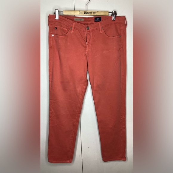 Adriano Goldshmeid cigarette pants, coral size 31 - Picture 2 of 14